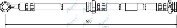 APEC BRAKING Jarruletku HOS3622